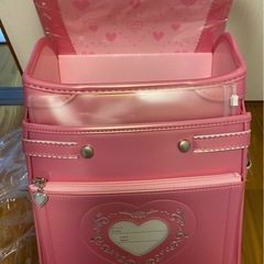 ランドセル　ピンクの画像