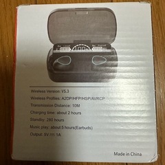 【新品に近い】ワイヤレスイヤホン Bluetooth M10 Android＆iPhone動作確認済み の画像