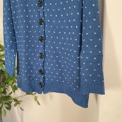 フード付き☆ハート柄アウター 防寒 ボア付きの画像