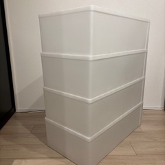 ［取引中]4段衣装ケースの画像