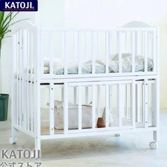 ミニベビーベッド　折りたたみの画像