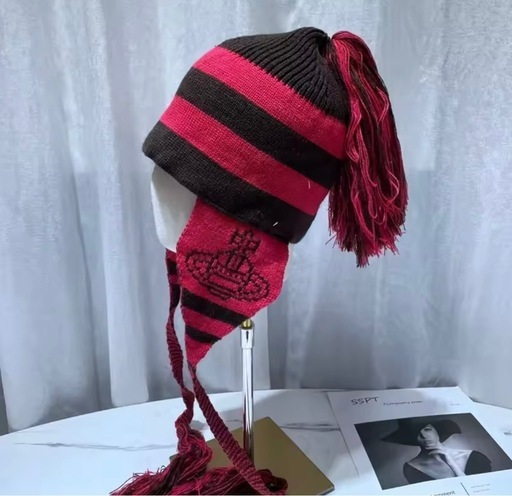 Vivienne Westwood ニット帽 赤