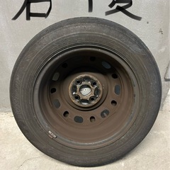 【12月中・引取限定】14インチ ホイールセット DT30タイヤ他4本セットの画像