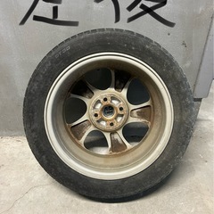 【12月中・引取限定】14インチ ホイールセット DT30タイヤ他4本セットの画像