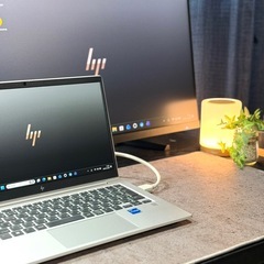 ⭐️Windows11⭐️Office2024⭐️美品 HPノートパソコン 12世代  メモリ16GB静音NVMe256 指紋認証 高音質11Pro の画像