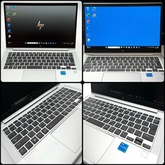 ⭐️Windows11⭐️Office2024⭐️美品 HPノートパソコン 12世代  メモリ16GB静音NVMe256 指紋認証 高音質11Pro の画像