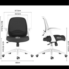 【受け渡し予定者決定】オフィス家具(デスク、椅子の画像
