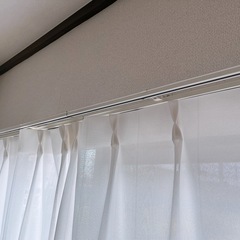 カーテン(レース付き)の画像