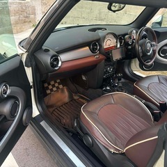 MINIコンバーチブル　車体凹みあり/ リアガラス部分幌剥がれあり