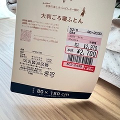 【未使用】ごろ寝マットの画像