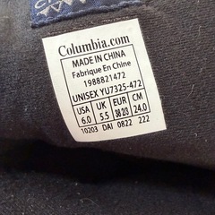 【美品】コロンビア　24cm スノーブーツの画像