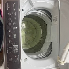 Panasonic7kg洗濯機の画像