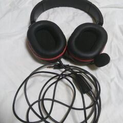 ELECOM(エレコム)　ゲーミングヘッドセット　HS-G30BK　両耳オーバーヘッド　有線　軽量モデル　ブラックの画像