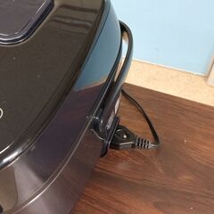 山善 IH炊飯ジャー 2024年製 YJK-E051(B) 3合炊き 黒-ブラックの画像