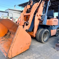 中古品 トヨタ ショベルローダー  エンジン動作確認済 1371時間の画像