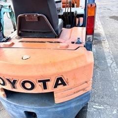 中古品 トヨタ ショベルローダー  エンジン動作確認済 1371時間の画像