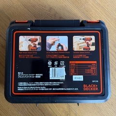 BLACK+DECKER  ドリルドライバー　18Vの画像