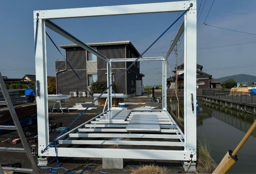 コンテナハウス　プレハブ　倉庫　物置　小屋　3m×4m