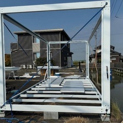 コンテナハウス　プレハブ　倉庫　物置　小屋　3m×4mの画像