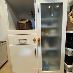 【ニトリ】レンジボード　コパン80MRBWH
の画像