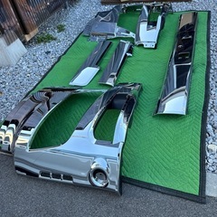 ★日野純正フロントメッキキット　現行17プロフィア★新車外し！美品！の画像