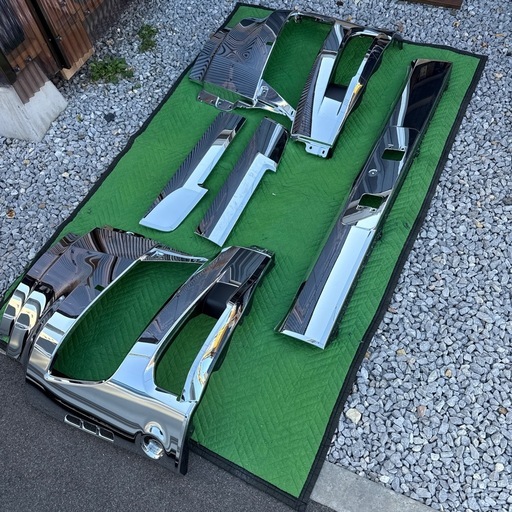 ☆日野純正フロントメッキキット 現行17プロフィア☆新車外し！美品！