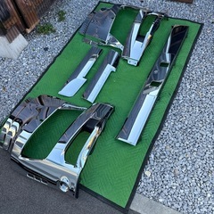 ★日野純正フロントメッキキット　現行17プロフィア★新車外し！美品！の画像