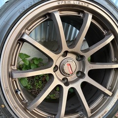 18インチ RAYS ホイールタイヤセット 245/35/R18
の画像