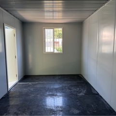 コンテナハウス　プレハブ　倉庫　物置　小屋　3m×6mの画像