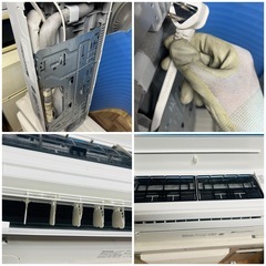 基本取り付け工賃込み　 PanasonicエアコンCS-568CFR2-W 主に18-20畳200V 2018年製♻️引き取り場合50000円となります。の画像