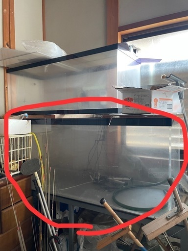 特大水槽 台付き