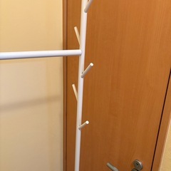 【値下げしました】 新品・未使用品 ハンガーラックの画像