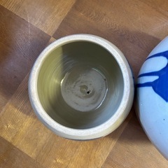 【受渡決定】陶器　壺　漬物入れの画像