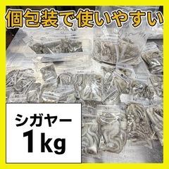 【モンスターサイズ】獲れたてシガヤー1キロの画像