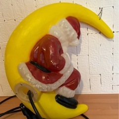 クリスマスのサンタさんの電飾の画像