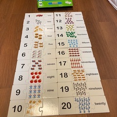 子供用　英語パズル　4セットの画像