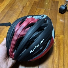 自転車用ヘルメット使用回数数回　値下げ可能の画像