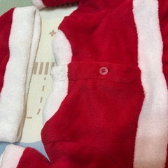 【12/19までの引取希望】90cm サンタコスワンピ　サンタクロース　ベビー服の画像