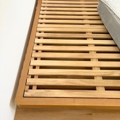 【お話中】ベッドフレーム　ダブルサイズ　お譲りしますの画像