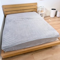 【お話中】ベッドフレーム　ダブルサイズ　お譲りしますの画像