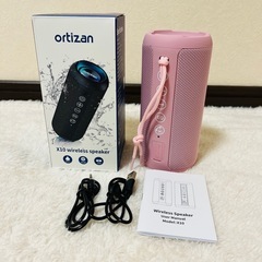 IPX7防水 Bluetooth5.3重低音LEDスピーカーの画像