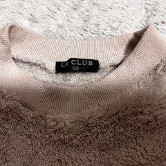 男児　130 ふわふわトレーナーの画像