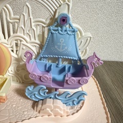 シルバニアファミリー お城のゆめいろゆうえんち 人形セットの画像