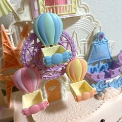 シルバニアファミリー お城のゆめいろゆうえんち 人形セットの画像