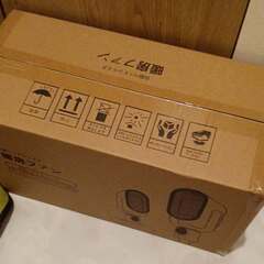 セラミックヒーター電気ヒーター 温風 換気·循環 3段階 タイマー機能 大風量 高さ調整 PSE認証済 日本語説明書 ホワイト 新品の画像