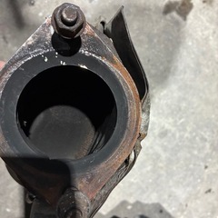 ER34スカイラインRB25ターボ純正触媒の画像