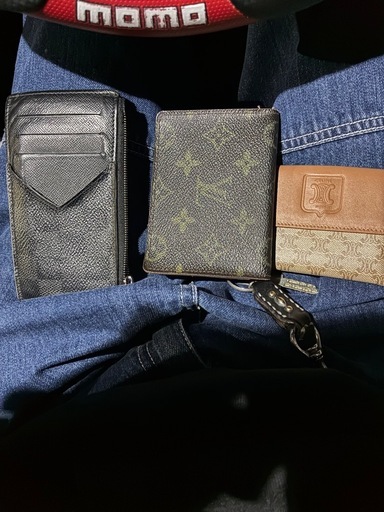 ルイヴィトン、セリーヌ　小物　3点セット