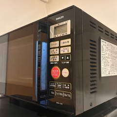 【0円・12/18引取限定】電子レンジ（動作良好・中に少し汚れあり） の画像