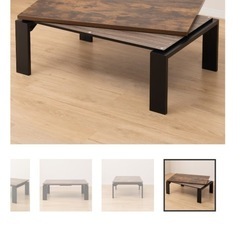 ニトリ　ヴィンテージ風こたつの画像