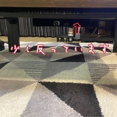 ニトリ　ヴィンテージ風こたつの画像